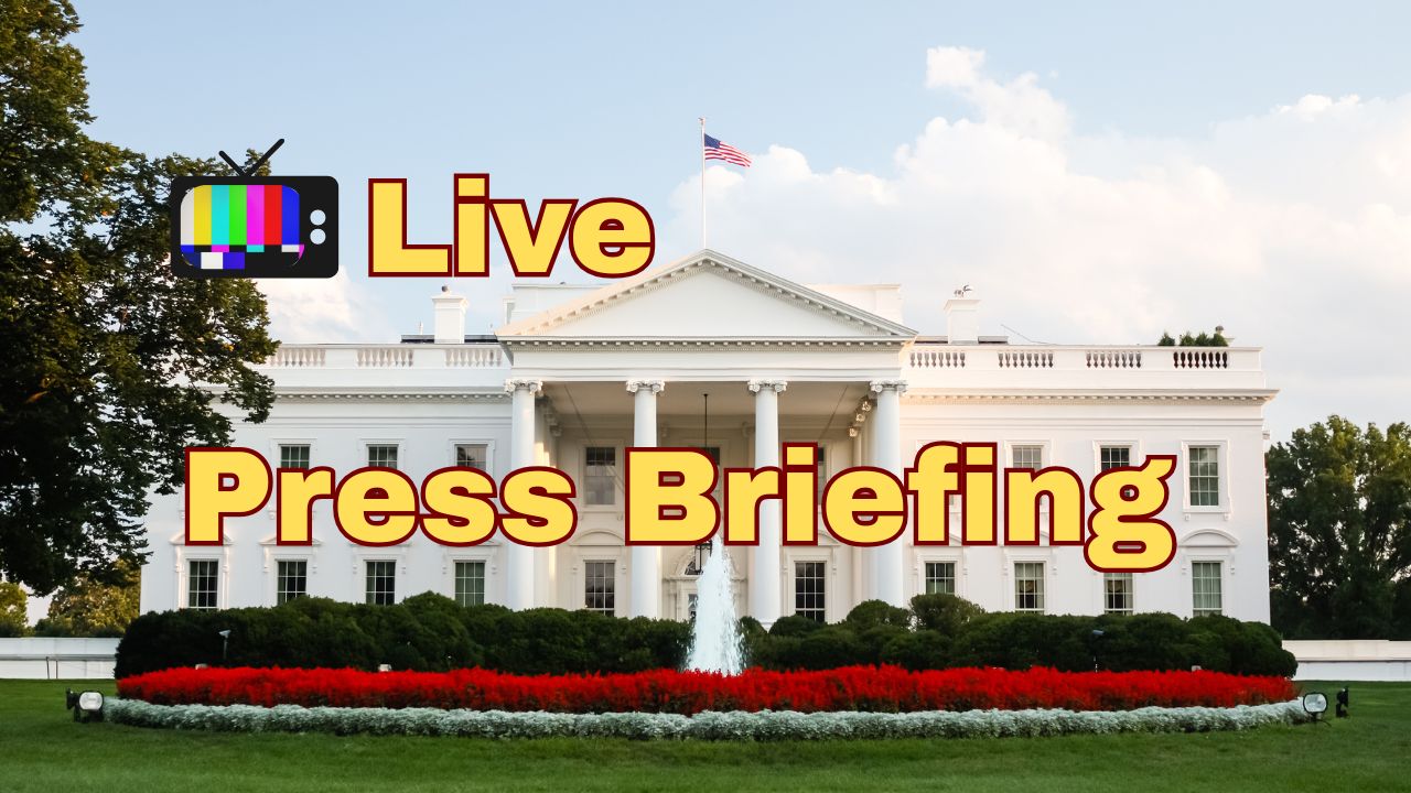 📺 Live: White House Press Conference 
